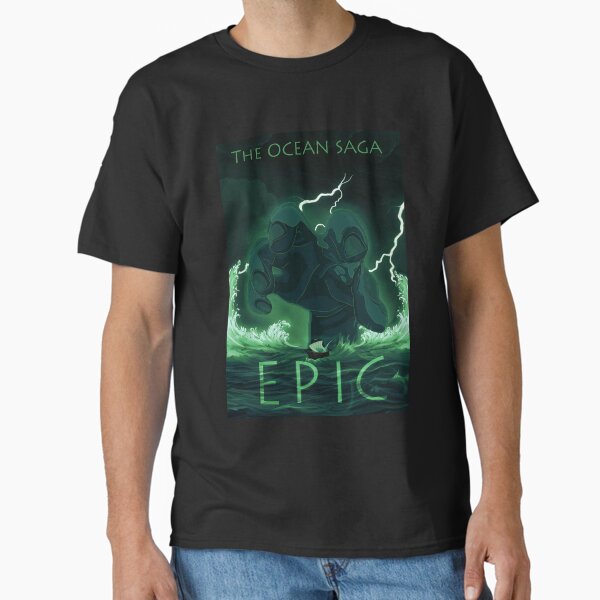 Item preview, Conception de l'affiche du film Ocean Saga (EPIC) - en vert designed and sold by TychesSurge.