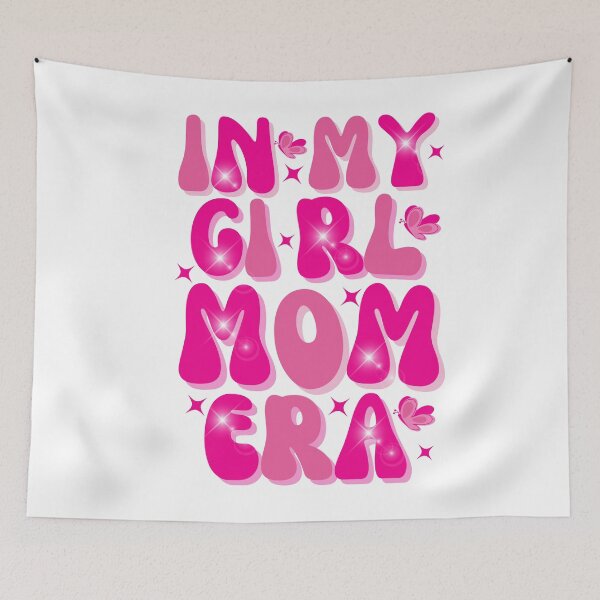 Item preview, Girl Mom Era pinck mama era lover Groovy Mom Of Girl designed and sold by Manara  -Art.