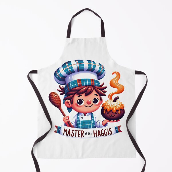 Item preview, Master of Haggis Chef Tee - Funny Scottish Foodie Design Scottish Haggis Fun Gift designed and sold by MAPDDesigns.