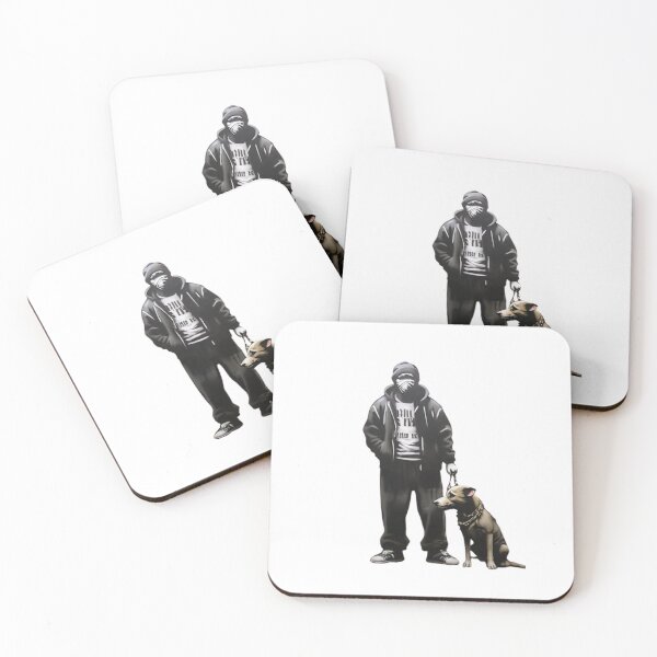 Item preview, Banksy Thug with a Barking Dog designed and sold by Gianyyu.