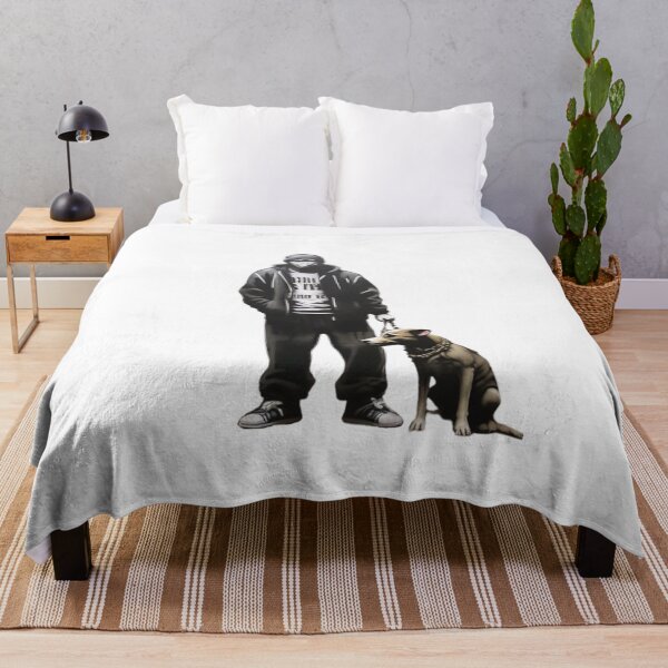 Item preview, Banksy Thug con un perro ladrando designed and sold by Gianyyu.
