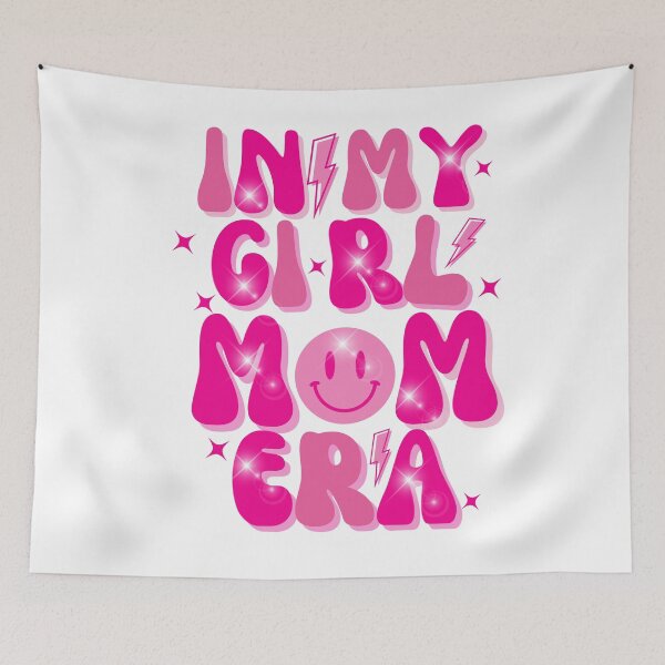 Item preview, Copy of Girl Mom Era pinck mama era lover Groovy Mom Of Girl designed and sold by Manara  -Art.
