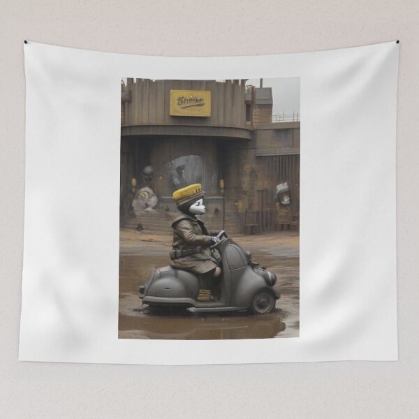 Item preview, banksy dismaland (1) designed and sold by Gianyyu.