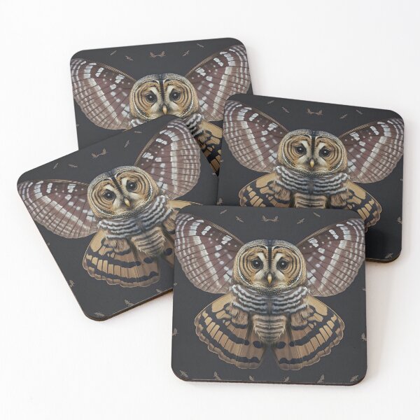 Item preview, Tiger striped owl moth designed and sold by locustgirl.