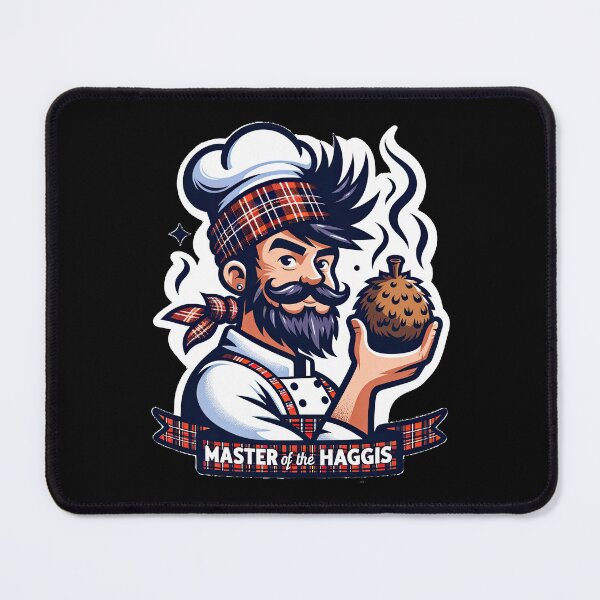 Item preview, Master of Haggis Chef Tee - Funny Scottish Foodie Design Scottish Haggis Fun Gift designed and sold by MAPDDesigns.