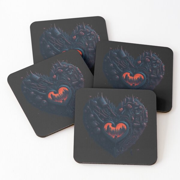 Item preview, Futuristic Heart  designed and sold by Digiheart.