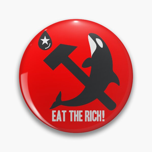 Item preview, Eat the rich! Gladys the Orca  designed and sold by LuksTEESred.