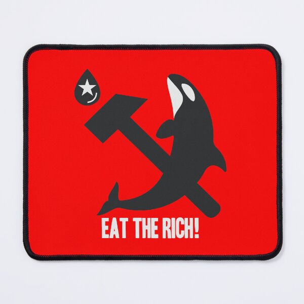 Item preview, Eat the rich! Gladys the Orca  designed and sold by LuksTEESred.