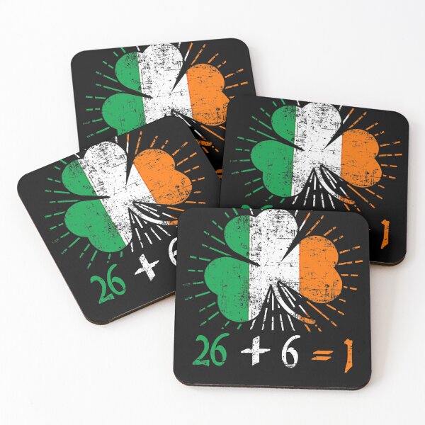 Item preview, Green Irish Unity 26 + 6 = 1 St. Patrick's Day Lucky Gift designed and sold by BalladOfZeus.