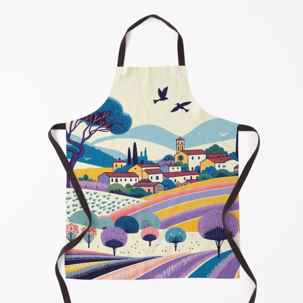Item preview, Pastoral Harmony - Minhwa-Inspired Provence designed and sold by EtherealEchoes.