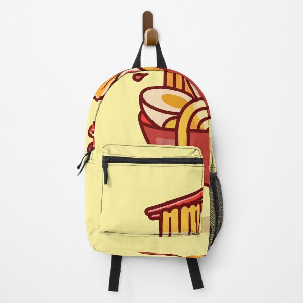 Item preview, Savory Fusion Feast: Ramen Noodle with Steak Meat Cartoon Vector Icon designed and sold by hjian8219.