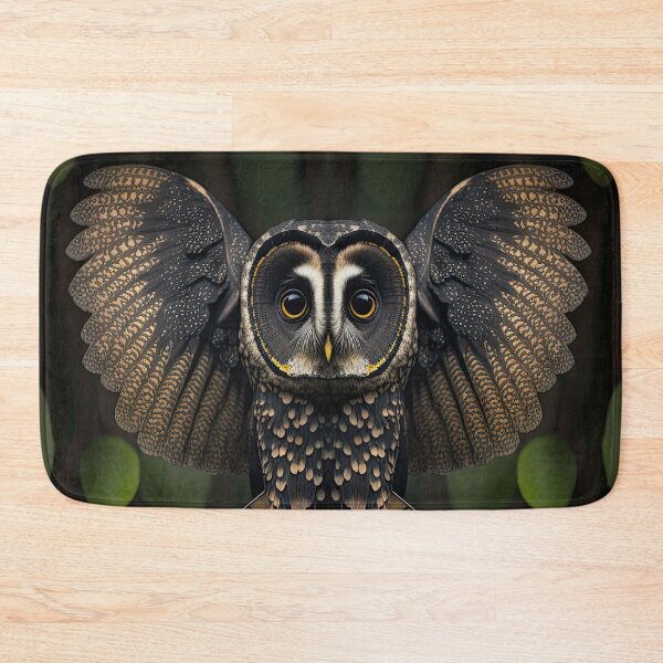 Item preview, Owl sooty moth designed and sold by locustgirl.