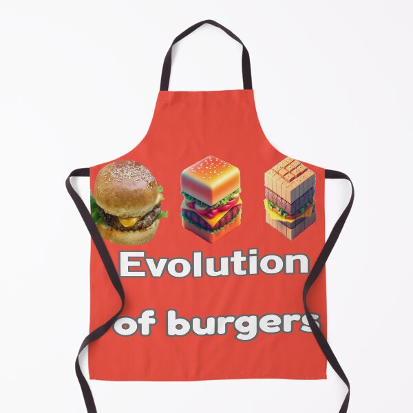 Item preview, Evolution Of Burgers designed and sold by Surreallytee.