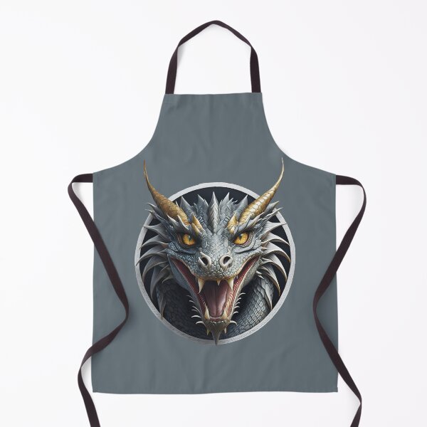 Item preview, Scary Grey Dragon Yellow Eyes designed and sold by Lelijo.