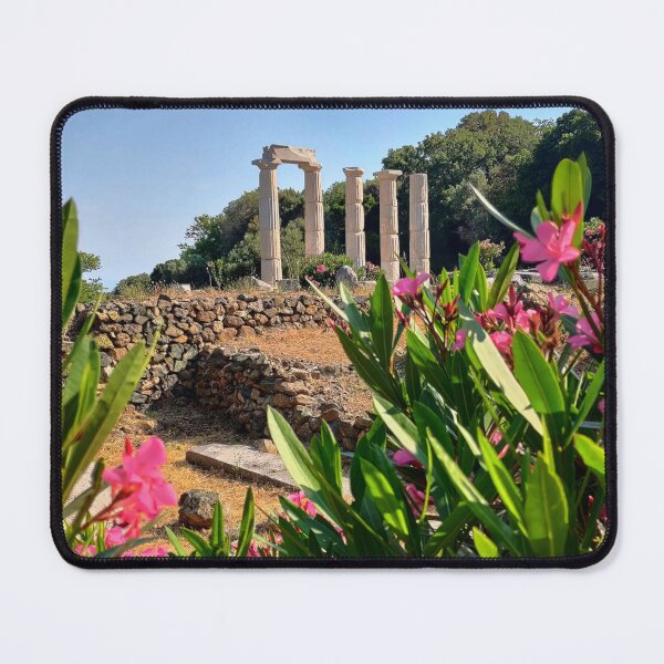 Item preview, Greek temple flowers designed and sold by ARCHMNML.