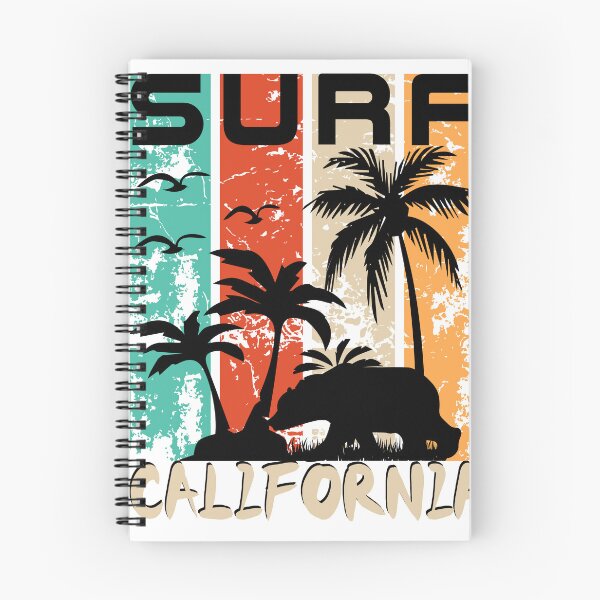 Aperçu de l'œuvre Californie Sticker créée et vendue par studiopekepeke.
