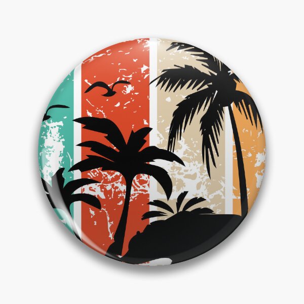 Aperçu de l'œuvre  Californie Sticker créée et vendue par studiopekepeke.