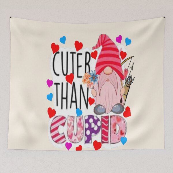 Item preview, Cuter Than Cupid, Cute Lettering Design , Bee Mine For Valentine, Everyday My Valentine, you will live on in my heart designed and sold by Adri Barnard.