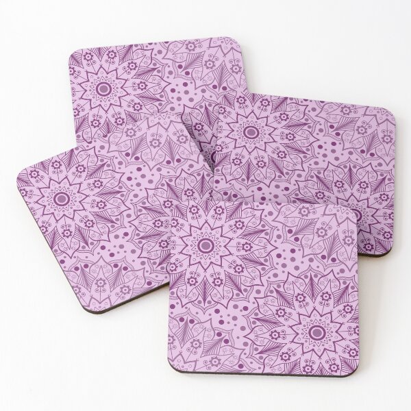 Item preview, Pink and Purple Mandala Pattern - Cute designed and sold by humnoo.