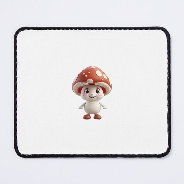 Item preview, Cute Mushroom -  3D Design designed and sold by pinksunsets.