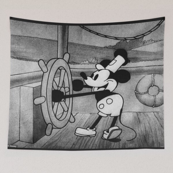 Artikelvorschau, Steamboat Willie entworfen und verkauft von MY HAPPY PLACE .