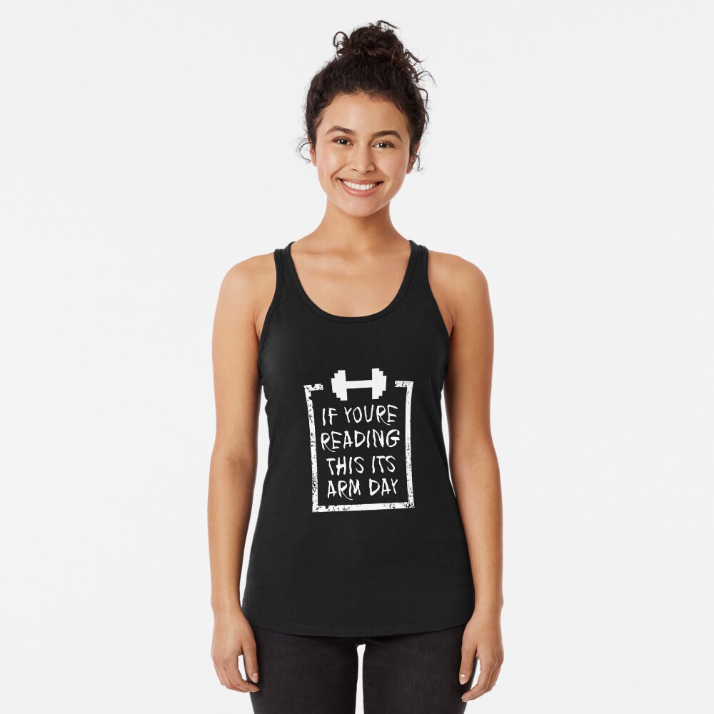 Arm day deals tank top