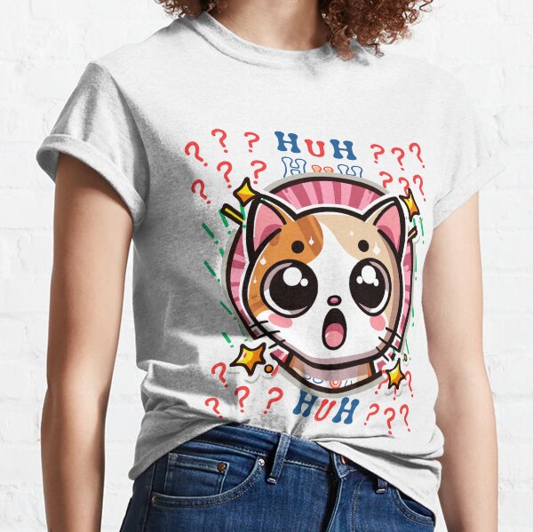 Cat Huh Meme T-Shirts for Sale
