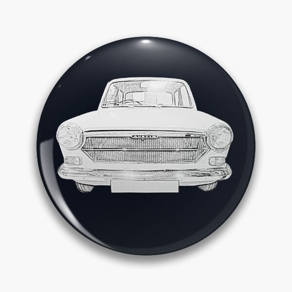 Item preview, Austin 1100 1960s classic car monochrome designed and sold by soitwouldseem.