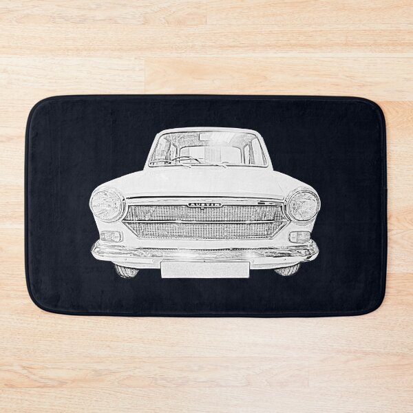 Item preview, Austin 1100 1960s classic car monochrome designed and sold by soitwouldseem.