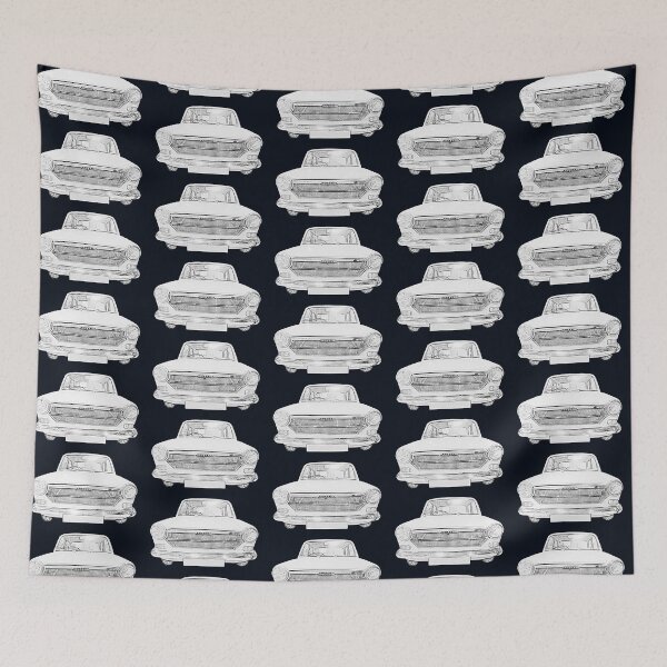 Item preview, Austin 1100 1960s classic car monochrome designed and sold by soitwouldseem.
