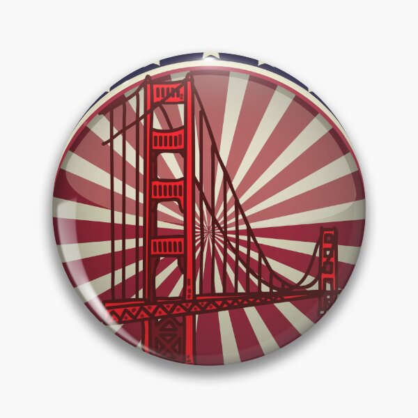 Aperçu de l'œuvre Californie Sticker créée et vendue par studiopekepeke.