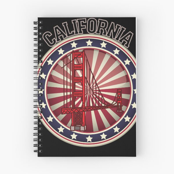 Aperçu de l'œuvre Californie Sticker créée et vendue par studiopekepeke.