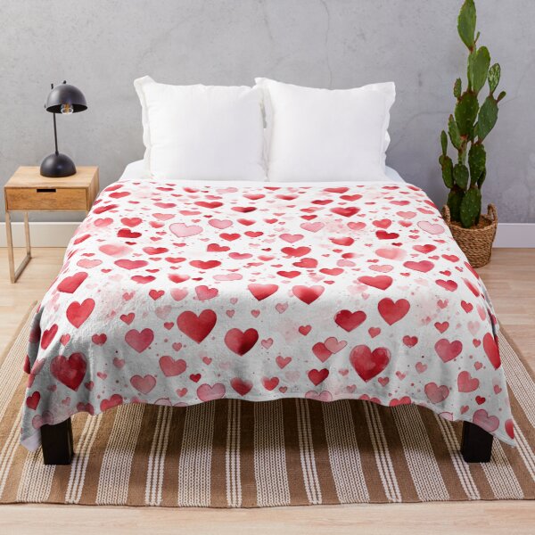 Item preview, Red Heart Watercolor Valentine's Day designed and sold by graphicmeyou.