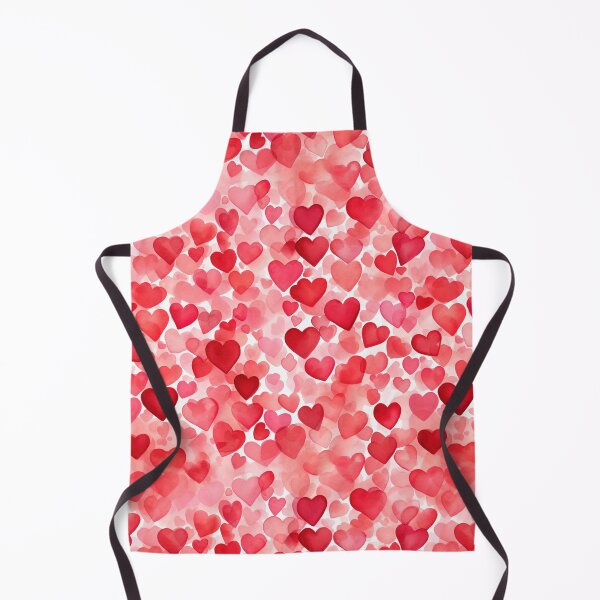 Item preview, Heart Watercolor Valentine's Day Pattern designed and sold by graphicmeyou.