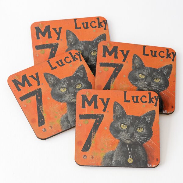Item preview, My LuckyKitten  Number 7 designed and sold by Ryslissa.