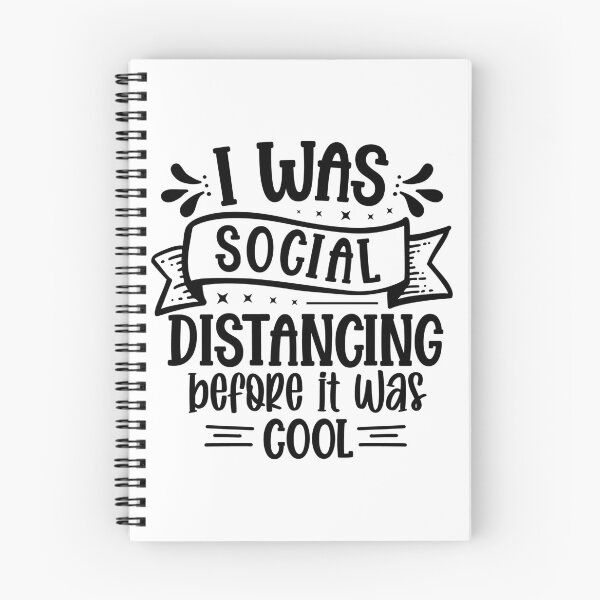 Item preview, I was social distancing before it was cool designed and sold by NoursDesigner.