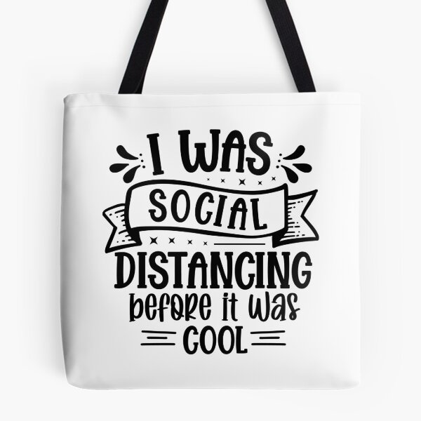 Item preview, I was social distancing before it was cool designed and sold by NoursDesigner.