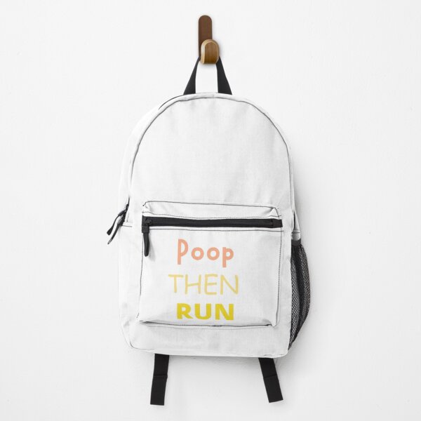 Item preview, Poop Then Run funny T-shirt designed and sold by Ahmedprodesign.
