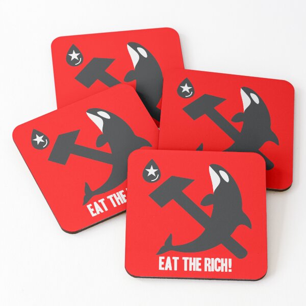 Item preview, Eat the rich! Gladys the Orca  designed and sold by LuksTEESred.