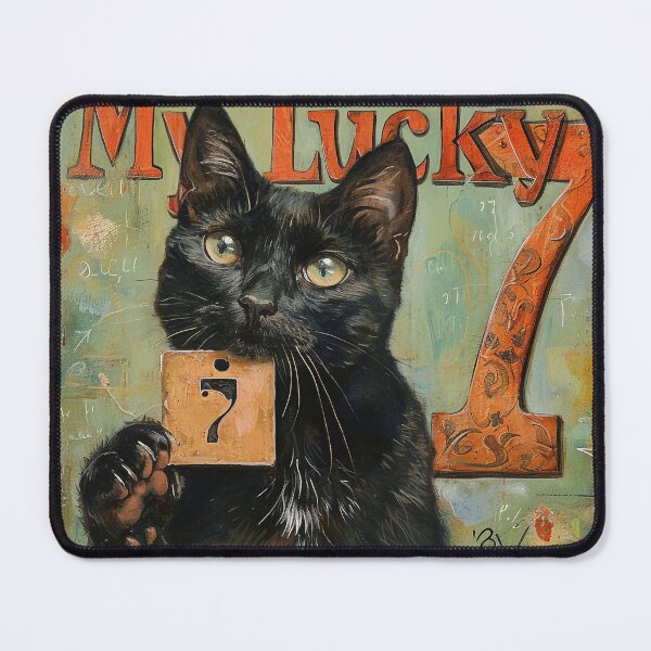 Item preview, My LuckyCat Number 7 designed and sold by Ryslissa.