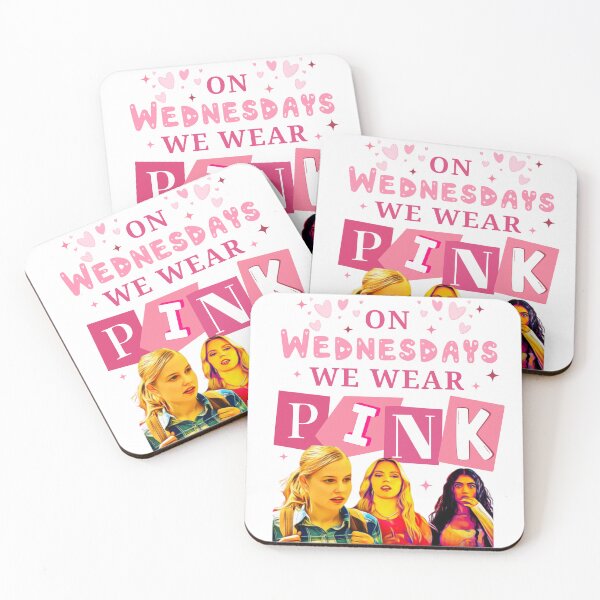Item preview, On Wednesdays We Wear Pink Mean Girls Fan designed and sold by gillys.