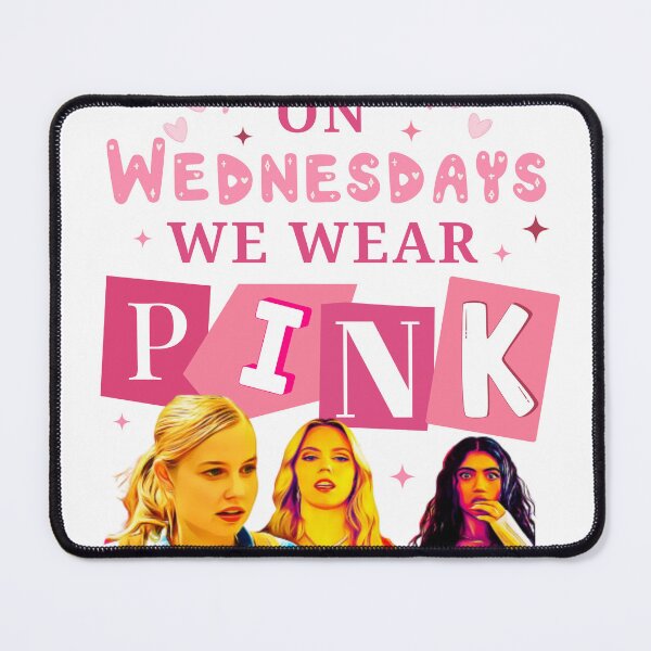 Item preview, On Wednesdays We Wear Pink Mean Girls Fan designed and sold by gillys.