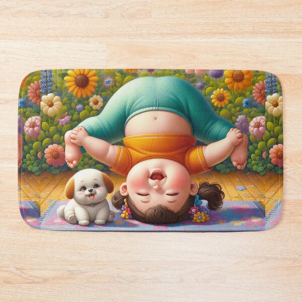 Item preview, Funny Yoga Kid designed and sold by Witsprings.