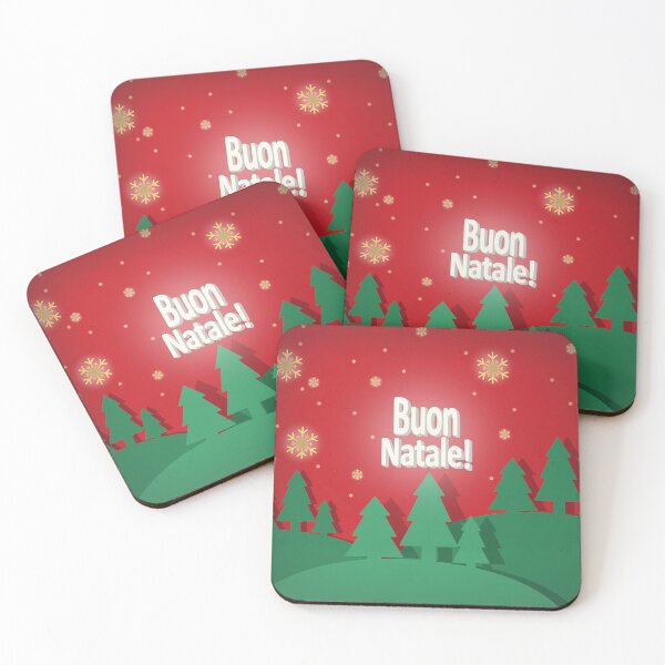Item preview, buon natale alberi designed and sold by ZiphGames.