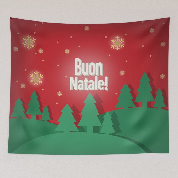 Item preview, buon natale alberi designed and sold by ZiphGames.
