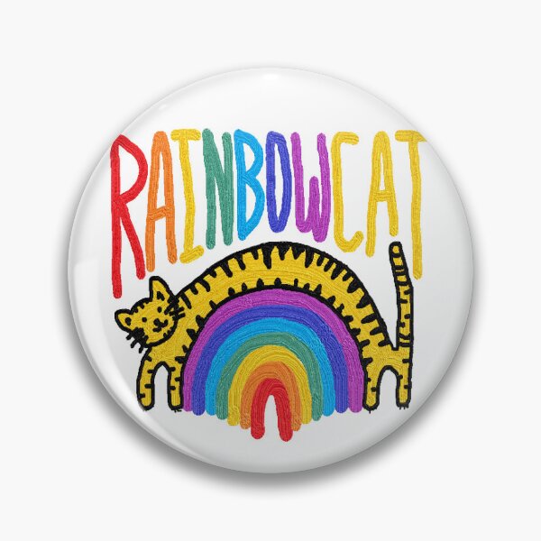 Item preview, rainbow cat designed and sold by zzzozzo.