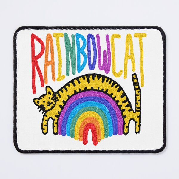 Item preview, rainbow cat designed and sold by zzzozzo.