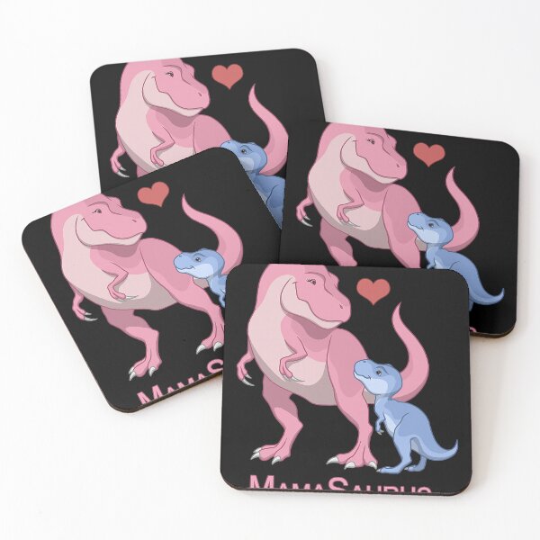 Item preview, Mamasaurus Mother & Baby Boy T-Rex Dinosaurs designed and sold by SpeedyPrints.
