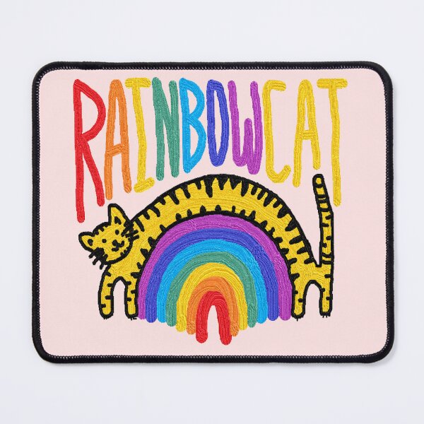Item preview, rainbow cat designed and sold by zzzozzo.