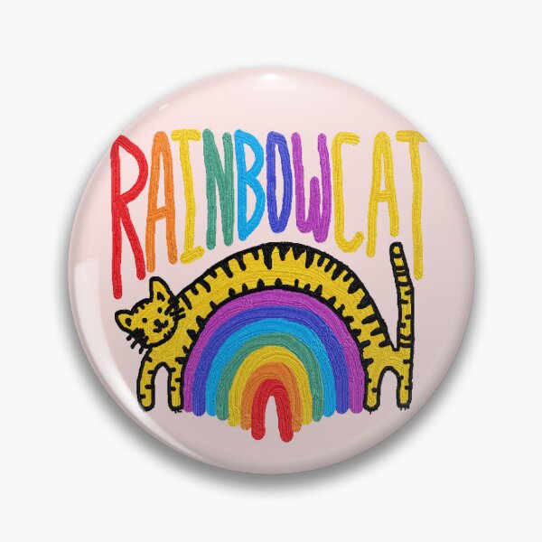 Item preview, rainbow cat designed and sold by zzzozzo.